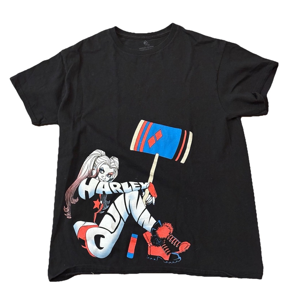 Harley Quinn Black Medium T‎ Shirt Batman DC Comics Movie Books